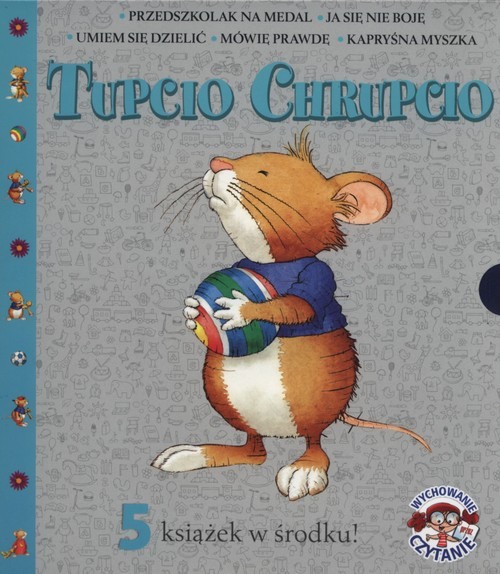 okładka Tupcio Chrupcio 5 książek w środku Pakiet książka | Eliza Piotrowska