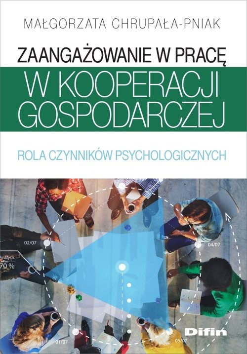 okładka Zaangażowanie w pracę w kooperacji gospodarczej Rola czynników psychologicznych książka | Chrupała-Pniak Małgorzata