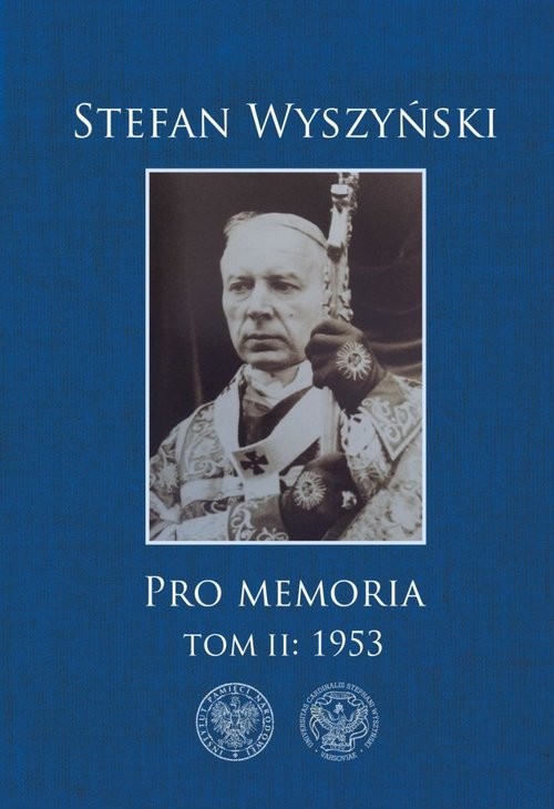 okładka Pro memoria Tom 2 1953 książka | Wyszyński Stefan