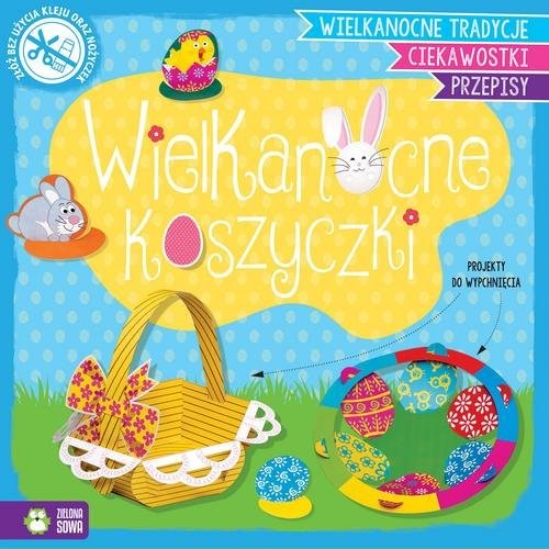 okładka Wypychanki wielkanocne Wielkanocne koszyczki książka