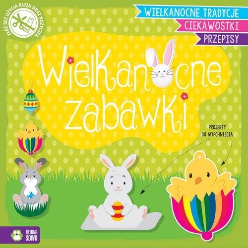 okładka Wypychanki wielkanocne Wielkanocne zabawki książka