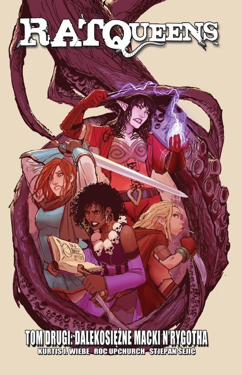 okładka Rat Queens Tom 2 książka | Wiebe J.Kurtis