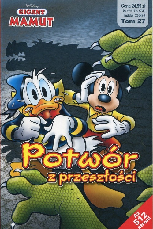okładka Gigant Mamut Tom 27 Potwór z przeszłości książka