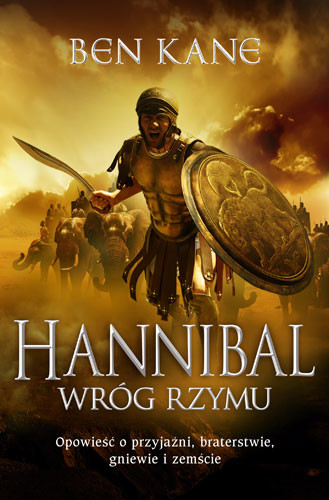 okładka Hannibal. Wróg Rzymu książka | Ben Kane