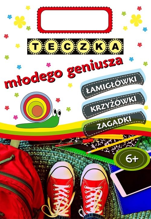 okładka Teczka młodego geniusza 6+ książka