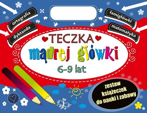 okładka Teczka mądrej główki 6-9 lat książka