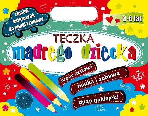 okładka Teczka mądrego dziecka 3-6 lat książka