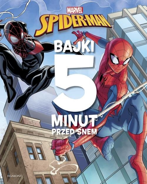 okładka Spider-Man Bajki 5 minut przed snem książka