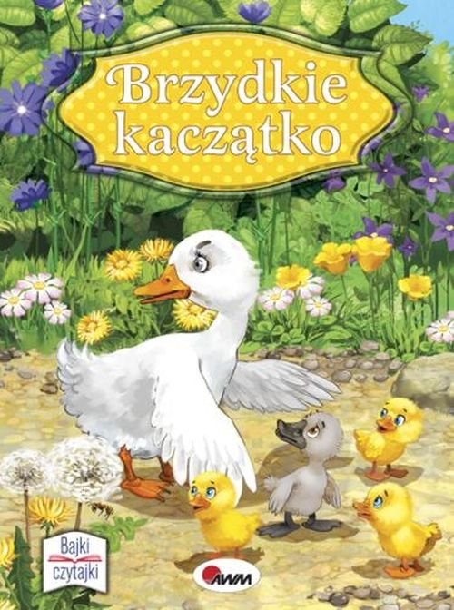okładka Bajki czytajki Brzydkie kaczątko książka
