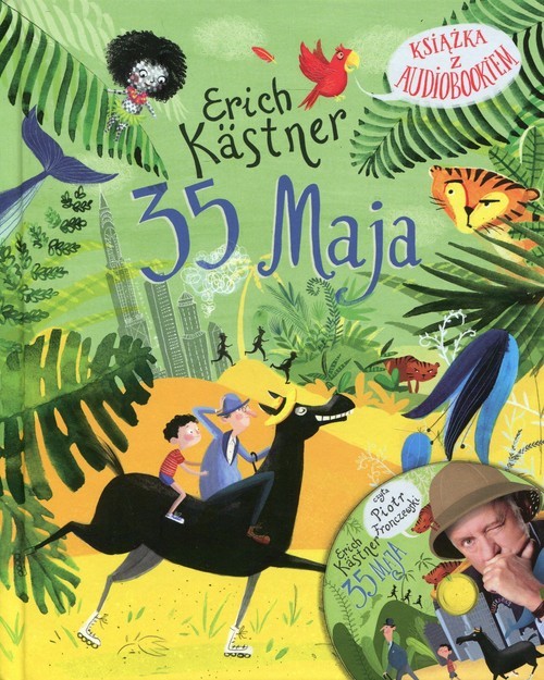okładka 35 Maja Książka z audiobookiem książka | Erich Kastner