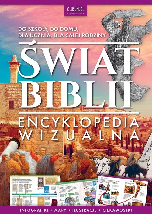 okładka Świat Biblii Encyklopedia wizualna Encyklopedie wizualne OldSchool książka