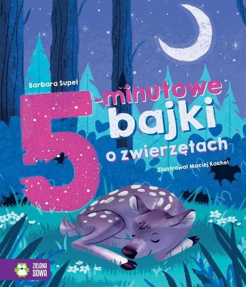 okładka 5-minutowe bajki o zwierzętach książka | Barbara Supeł