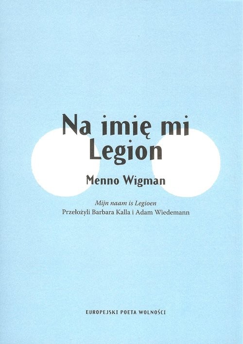 okładka Na imię mi Legion książka | Wigman Menno