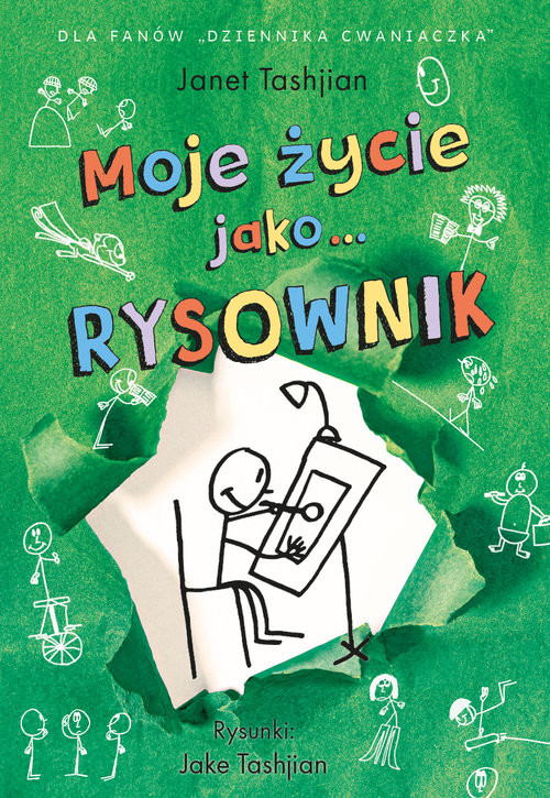 okładka Moje życie jako rysownik książka | Tashjian Janet