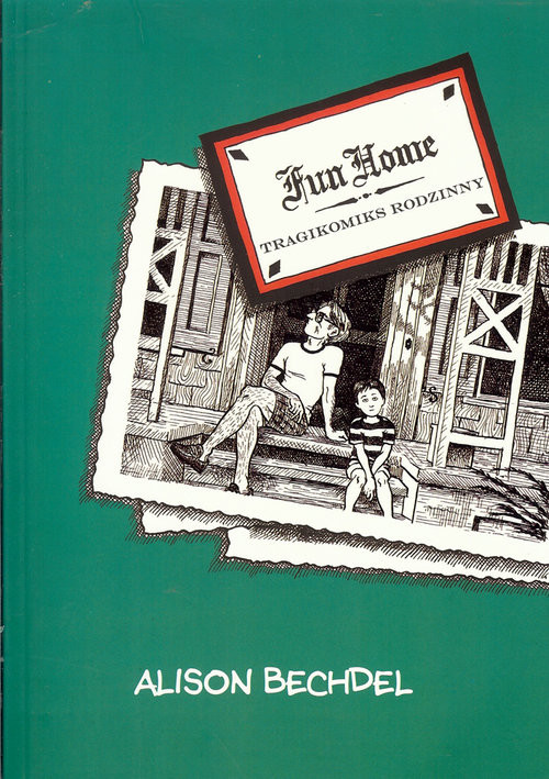 okładka Fun Home Tragikomiks rodzinny książka | Alison Bechdel