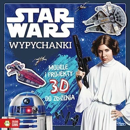 okładka Wypychanki modele 3D Star Wars książka