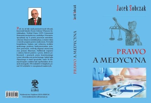 okładka Prawo a medycyna książka | Jacek Sobczak