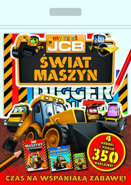 okładka Świat maszyn My first JCB książka