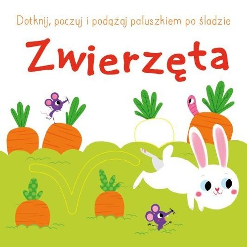 okładka Dotknij, poczuj i podążaj po śladzie Zwierzęta książka
