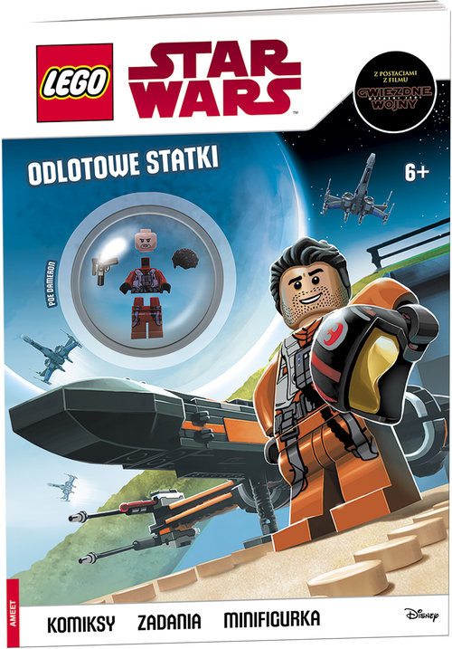 okładka Lego Star Wars Odlotowe statki LNC-305 książka