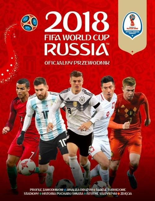 okładka FIFA Oficjalny Przewodnik World Cup Russia 2018 książka