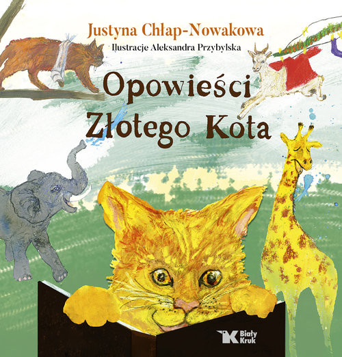 okładka Opowieści Złotego Kota książka | Justyna Chłap-Nowakowa