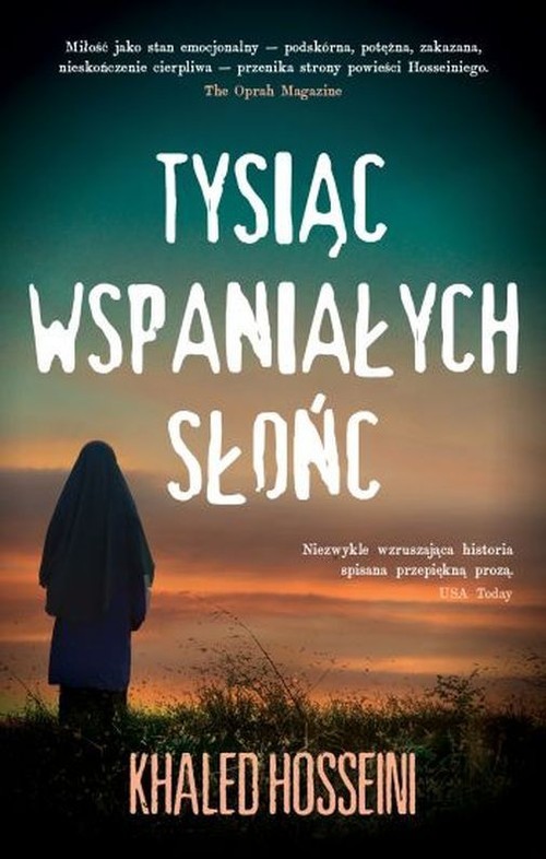 okładka Tysiąc wspaniałych słońc książka | Khaled Hosseini