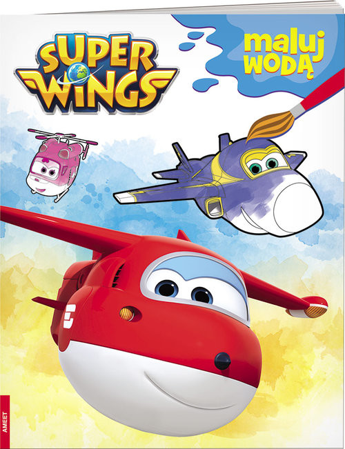 okładka Super Wings Maluj wodą MW-301 książka