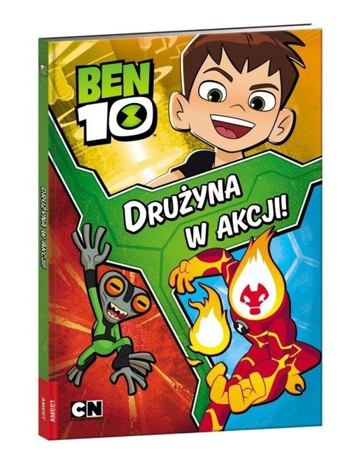okładka Ben10 Drużyna w akcji! NRD-902 książka