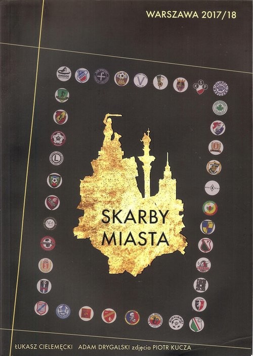 okładka Skarby Miasta Warszawa 2017/18 książka