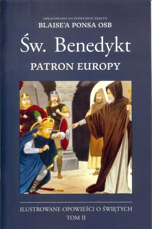 okładka Św. Benedykt Patron Europy książka | Pons Blaise