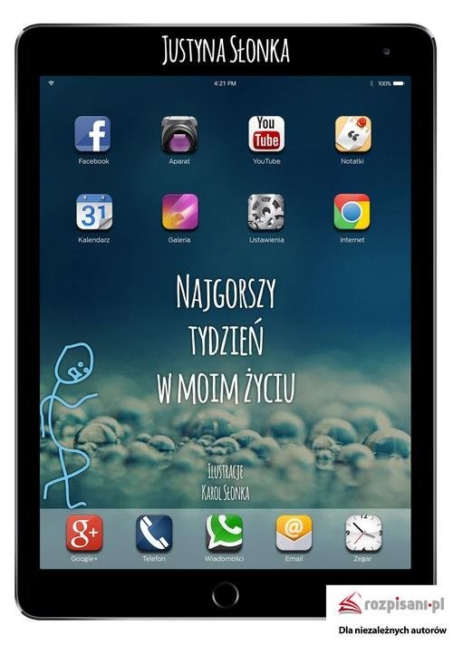 okładka Najgorszy tydzień w moim życiu książka | Słonka Justyna