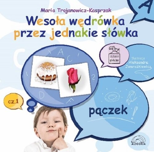 okładka Wesoła wędrówka przez jednakie słówka książka | Trojanowicz-Kasprzak Maria