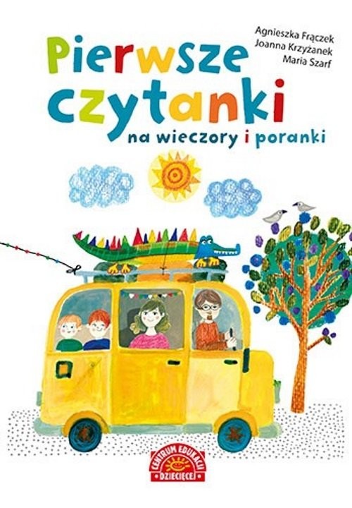 okładka Pierwsze czytanki na wieczory i poranki książka | Agnieszka Frączek, Joanna Krzyżanek, Maria Szarf