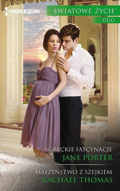 okładka Greckie fascynacje Małżeństwo książka | Jane Porter, Rachael Thomas