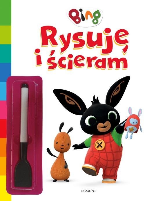 okładka Bing Przygoda w parku Rysuję i ścieram książka | Lydia Barram