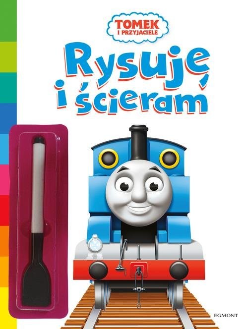 okładka Tomek i przyjaciele Rysuję i ścieram książka