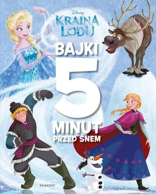 okładka Kraina Lodu Bajki 5 minut przed snem książka