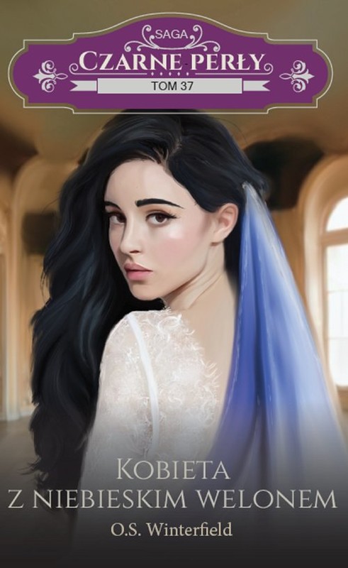 okładka Czarne perły 37 Kobieta z niebieskim welonem książka | Winterfield O.S.