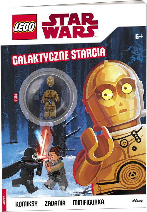 okładka Lego Star Wars Galaktyczne starcia książka