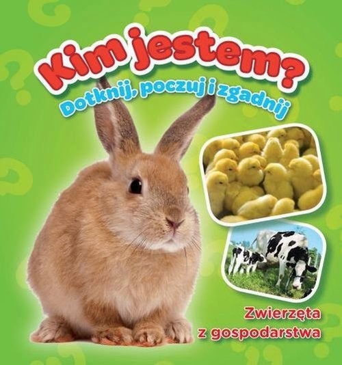 okładka Zwierzęta z gospodarstwa, Kim jestem, Książeczki z futerkiem książka