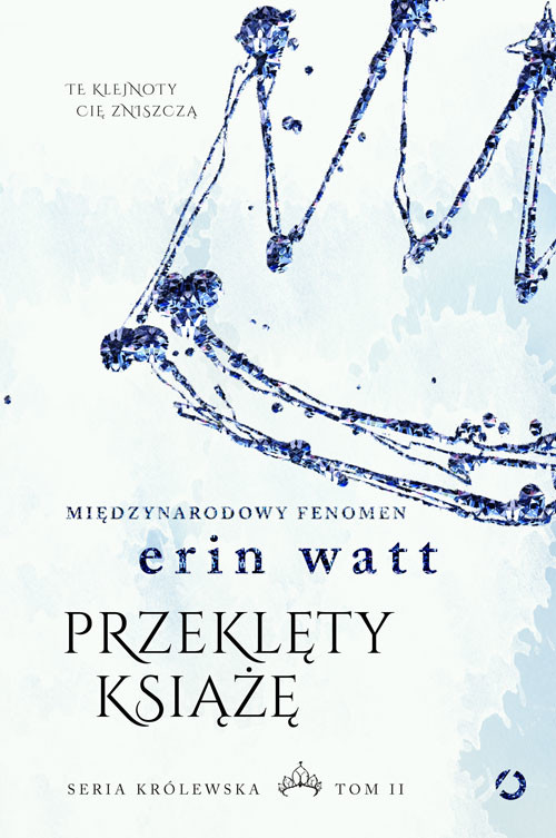 okładka Przeklęty książę książka | Erin Watt