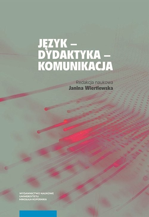 okładka Język dydaktyka komunikacja książka