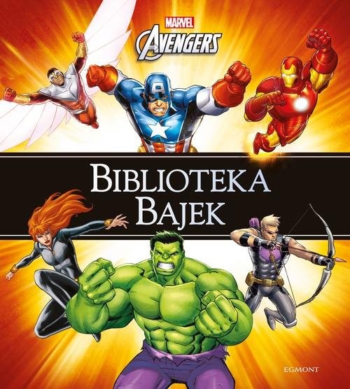 okładka Marvel Avengers Biblioteka Bajek książka