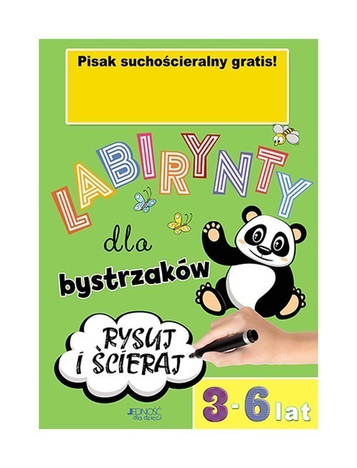 okładka Labirynty dla bystrzaków 3-6 lat książka