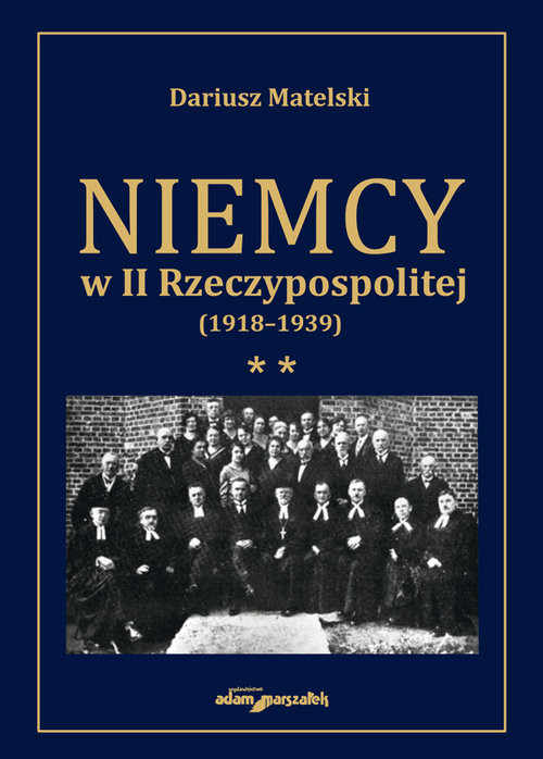 okładka Niemcy w II Rzeczypospolitej (1918-1939) Tom 2 książka | Matelski Dariusz