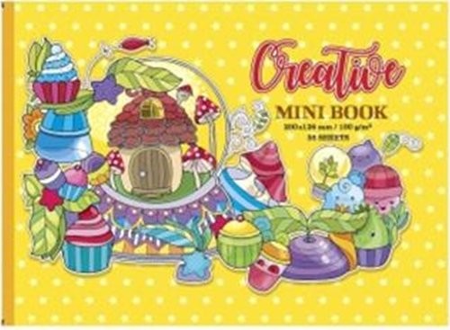 okładka Kolorowanka antystresowa 200x126 36 stron Żółta książka