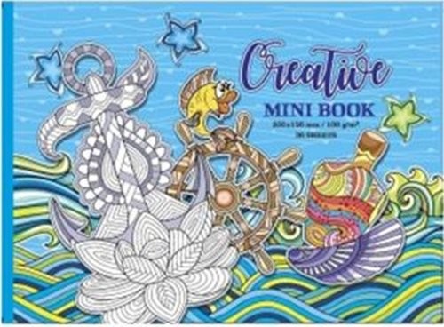 okładka Kolorowanka antystresowa 200x126 36 stron TW Morska książka