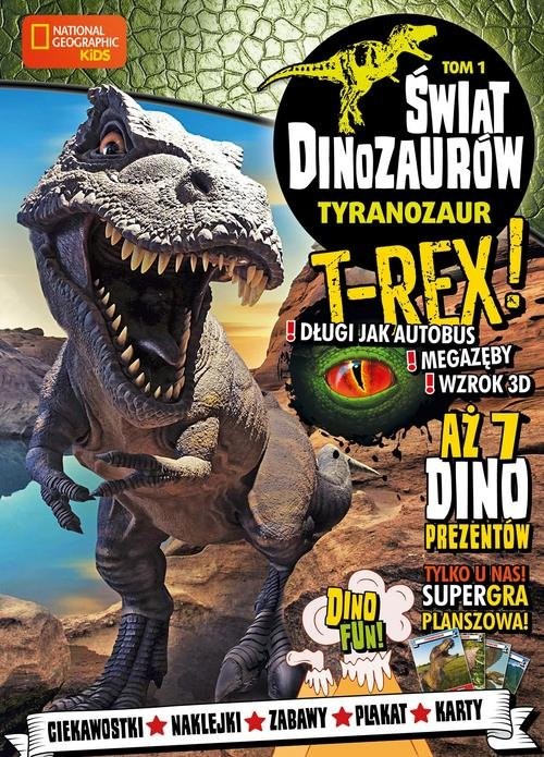 okładka Świat Dinozaurów cz. 1 Tyranozaur książka