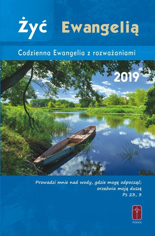 okładka Żyć Ewangelią Codzienna Ewangelia z rozważaniami 2019 książka